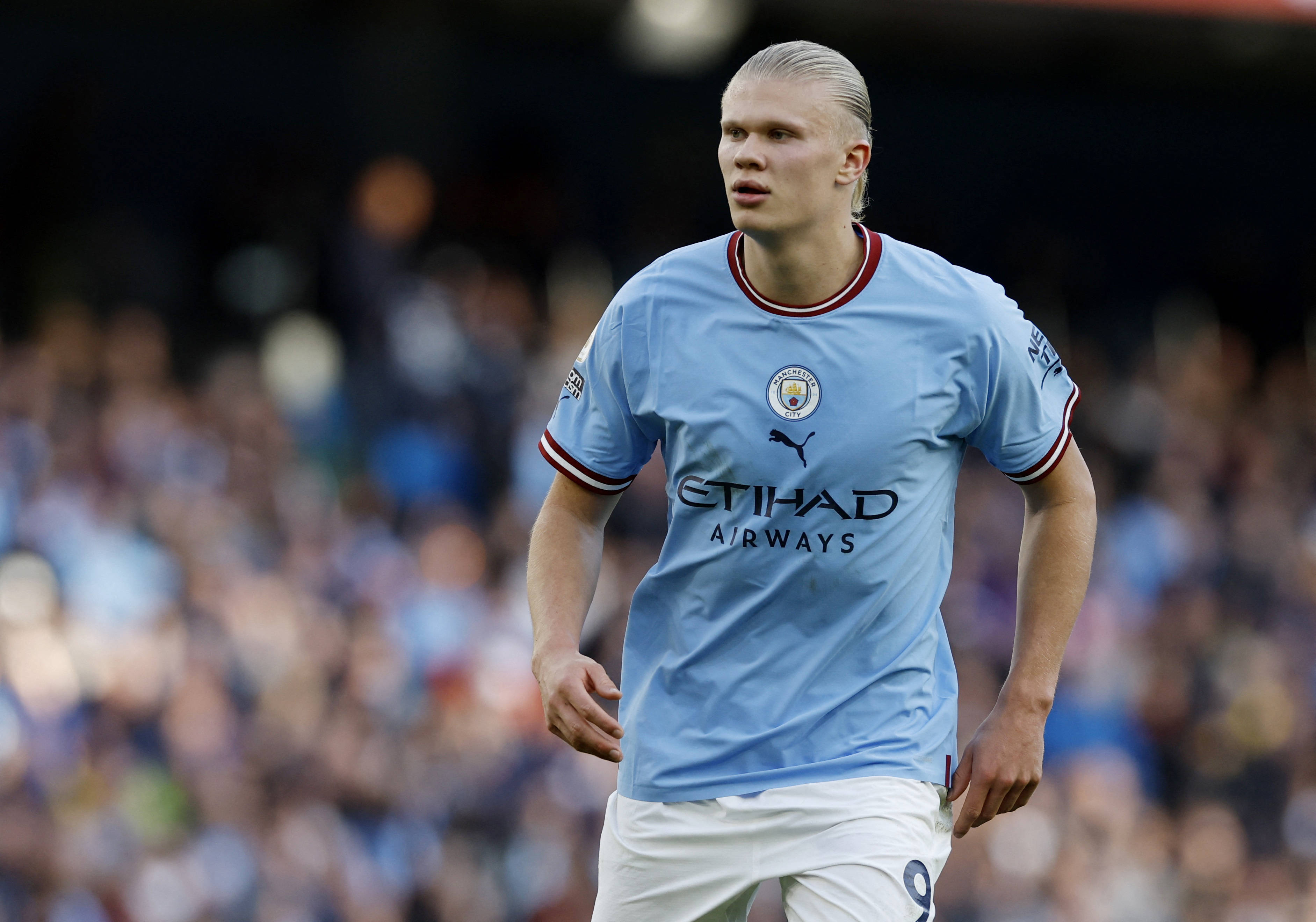 哈兰德26岁前欧冠打入55球，仅次于59球的梅西（哈兰德26岁前欧冠已斩55球，仅逊梅西59球）